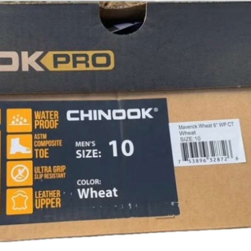 NEW Chinook Composite Toe Work Boots 10M - Picture 5 of 6